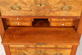 Stilvoller Gründerzeit Sekretär Vertiko Highboard Louis Philippe Chiffoniere Kommode um 1880