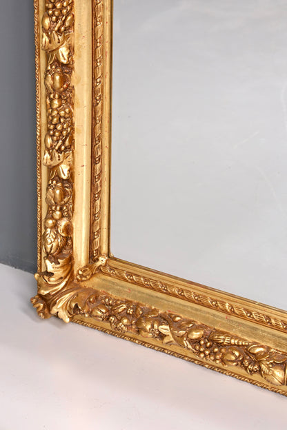 Beeindruckender XXL Prunk Barock Stil Standspiegel Antik Stil Gold Ornament Flurspiegel Spiegel