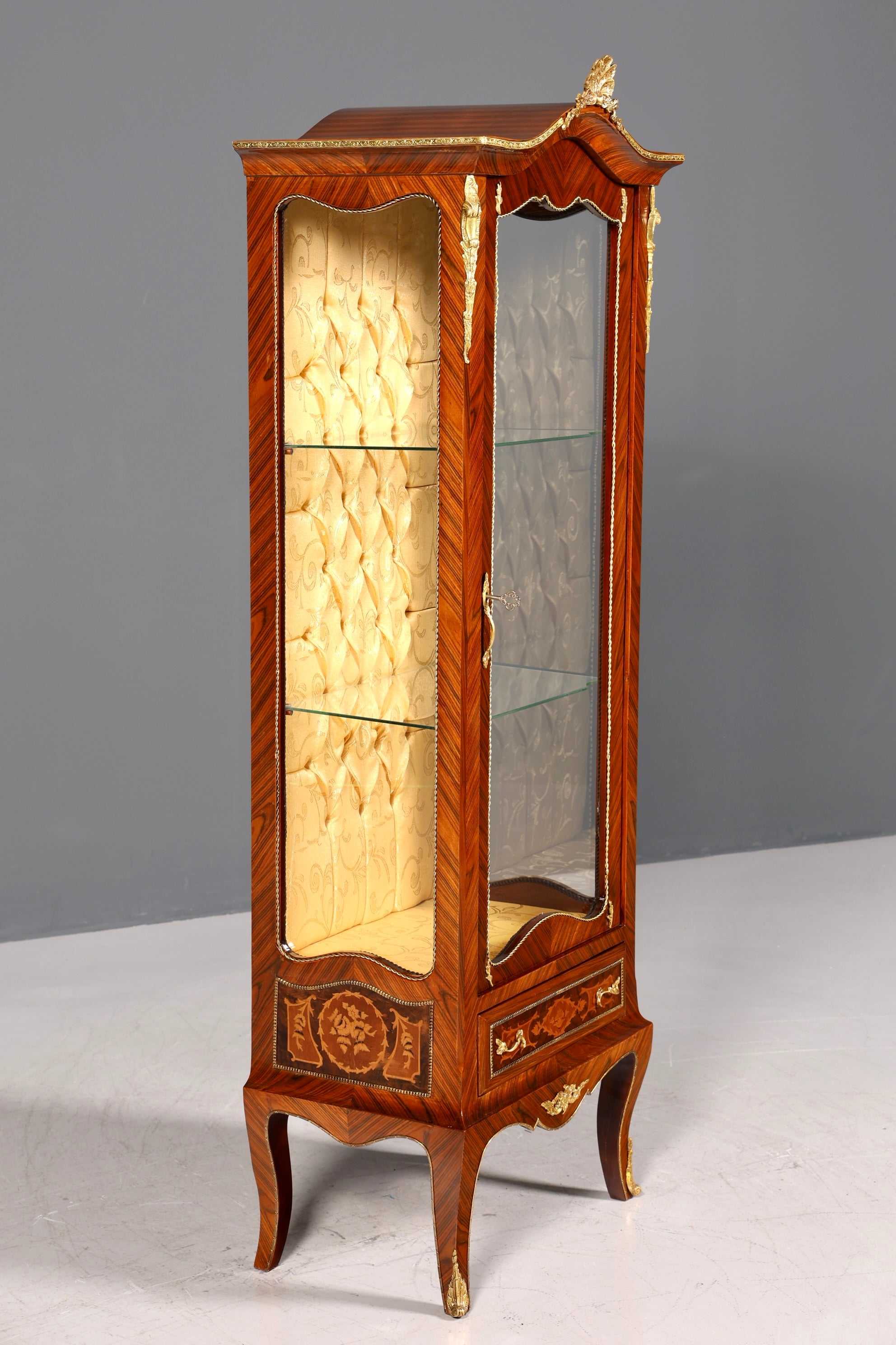 Fantastic baroque style display cabinet, antique style collector&