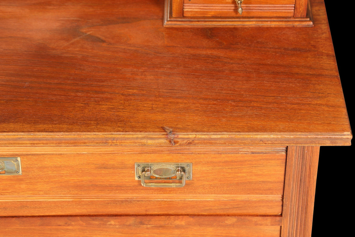 Wunderschöne Jugendstil Kommode Antik Sideboard mit Spiegel Flurkommode Frisierkommode