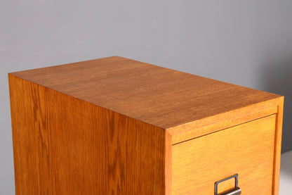 Edler Mid Century Aktenschrank Bauhaus Apothekerschrank Vintage Schubladenkommode Vertiko Retro