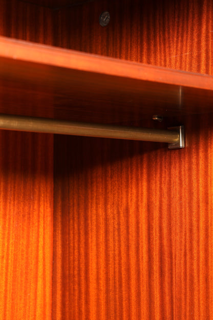 Prachtige Engelse mahoniehouten kast, hal-kast, linnenkast, kledingkast, antiek, vintage