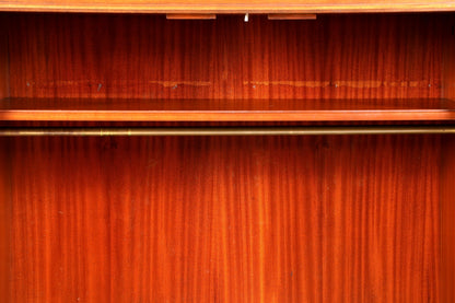 Prachtige Engelse mahoniehouten kast, hal-kast, linnenkast, kledingkast, antiek, vintage