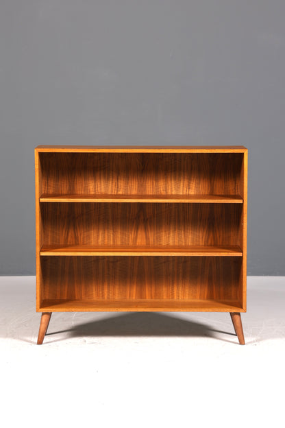 Beautiful original Musterring shelf, vintage bookcase, mid-century 1960s wooden shelf, 1 of 2