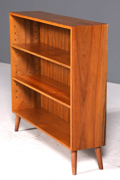 Beautiful original Musterring shelf, vintage bookcase, mid-century 1960s wooden shelf, 1 of 2