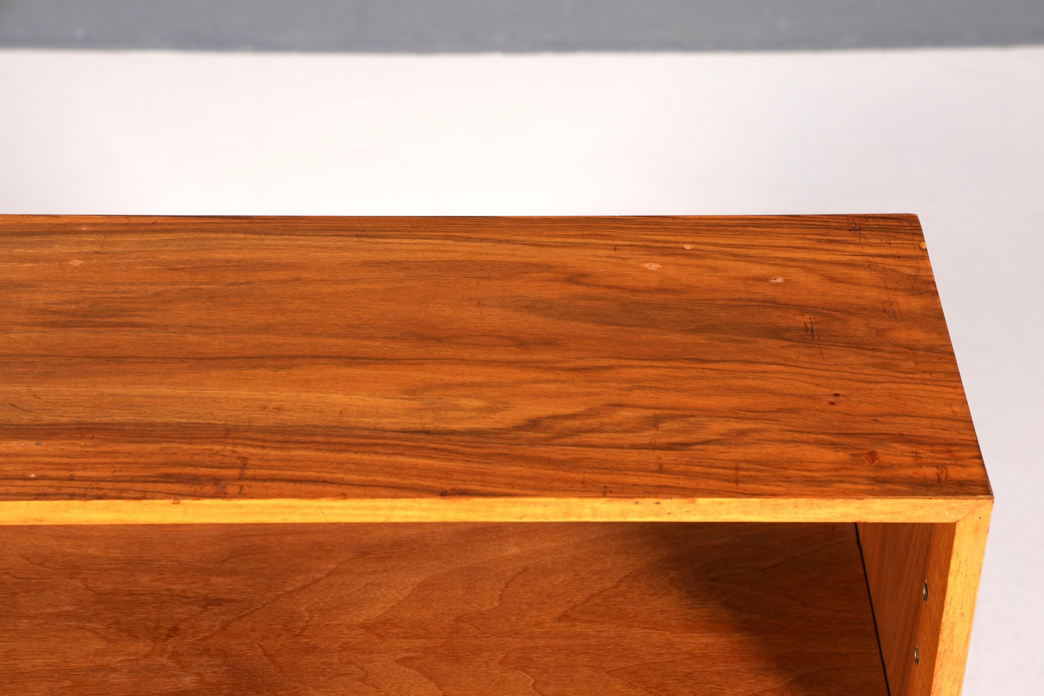 Beautiful original Musterring shelf, vintage bookcase, mid-century 1960s wooden shelf, 1 of 2