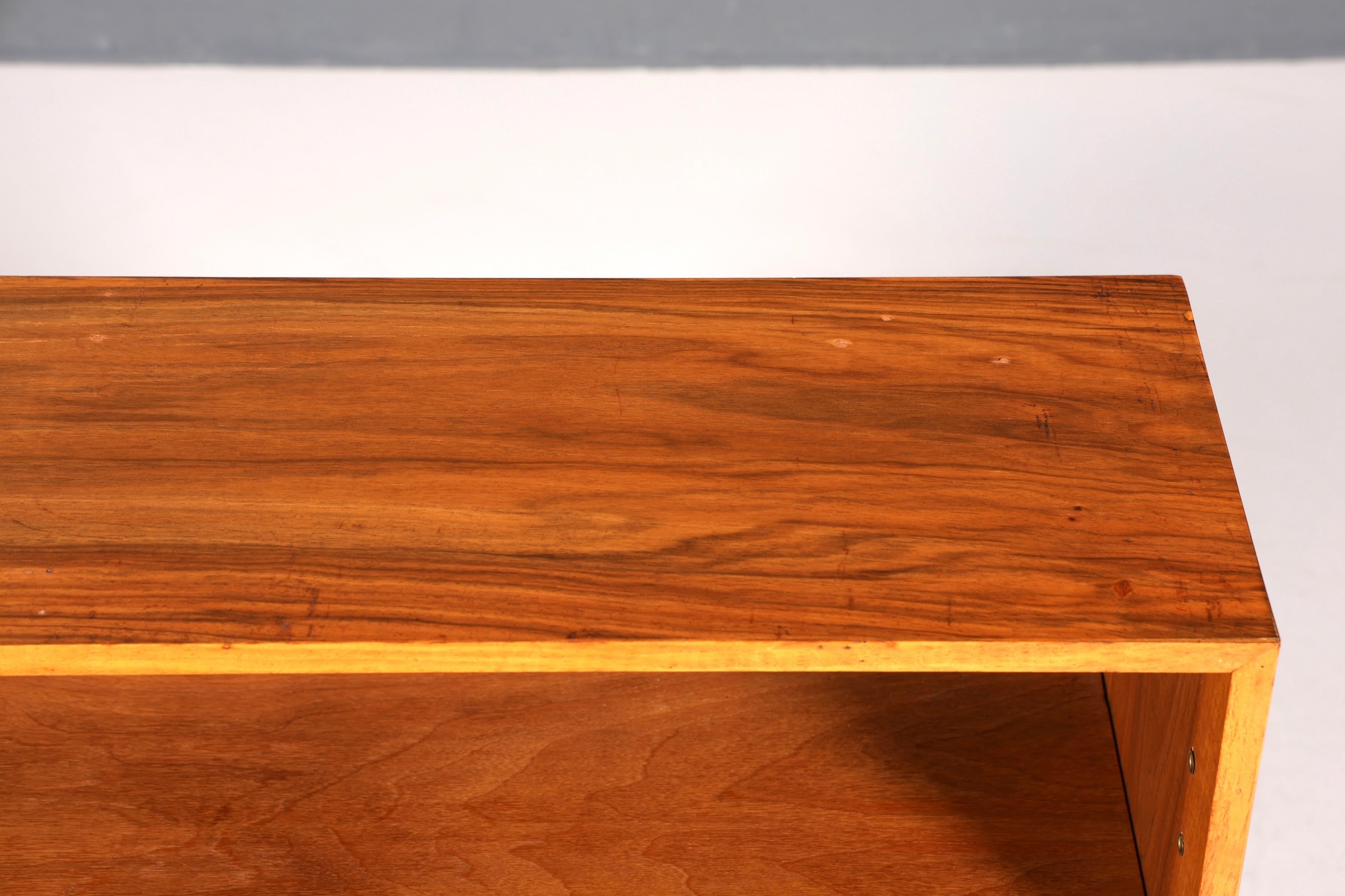 Beautiful original Musterring shelf, vintage bookcase, mid-century 1960s wooden shelf, 1 of 2