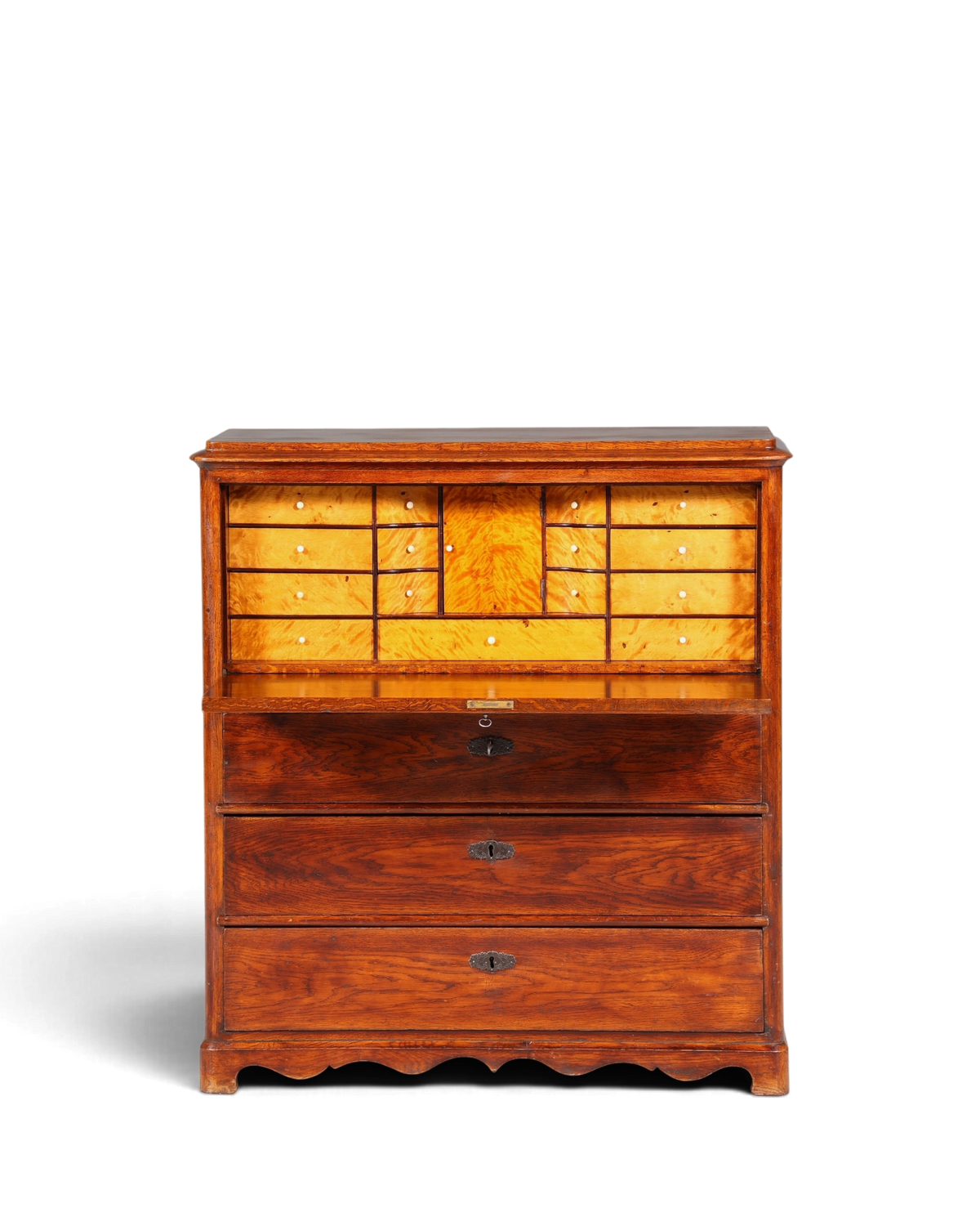 Traumhafter Louis Philippe Sekretär um 1880 Biedermeier Antik Schrank Chiffoniere Kommode