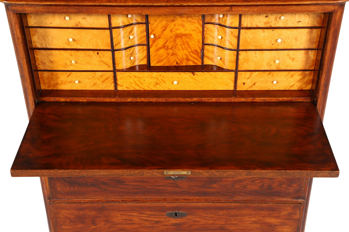Traumhafter Louis Philippe Sekretär um 1880 Biedermeier Antik Schrank Chiffoniere Kommode