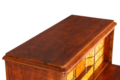 Traumhafter Louis Philippe Sekretär um 1880 Biedermeier Antik Schrank Chiffoniere Kommode