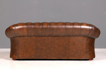 Wunderschönes Original Chesterfield Centurion Sofa 3- Sitzer echt Leder Couch