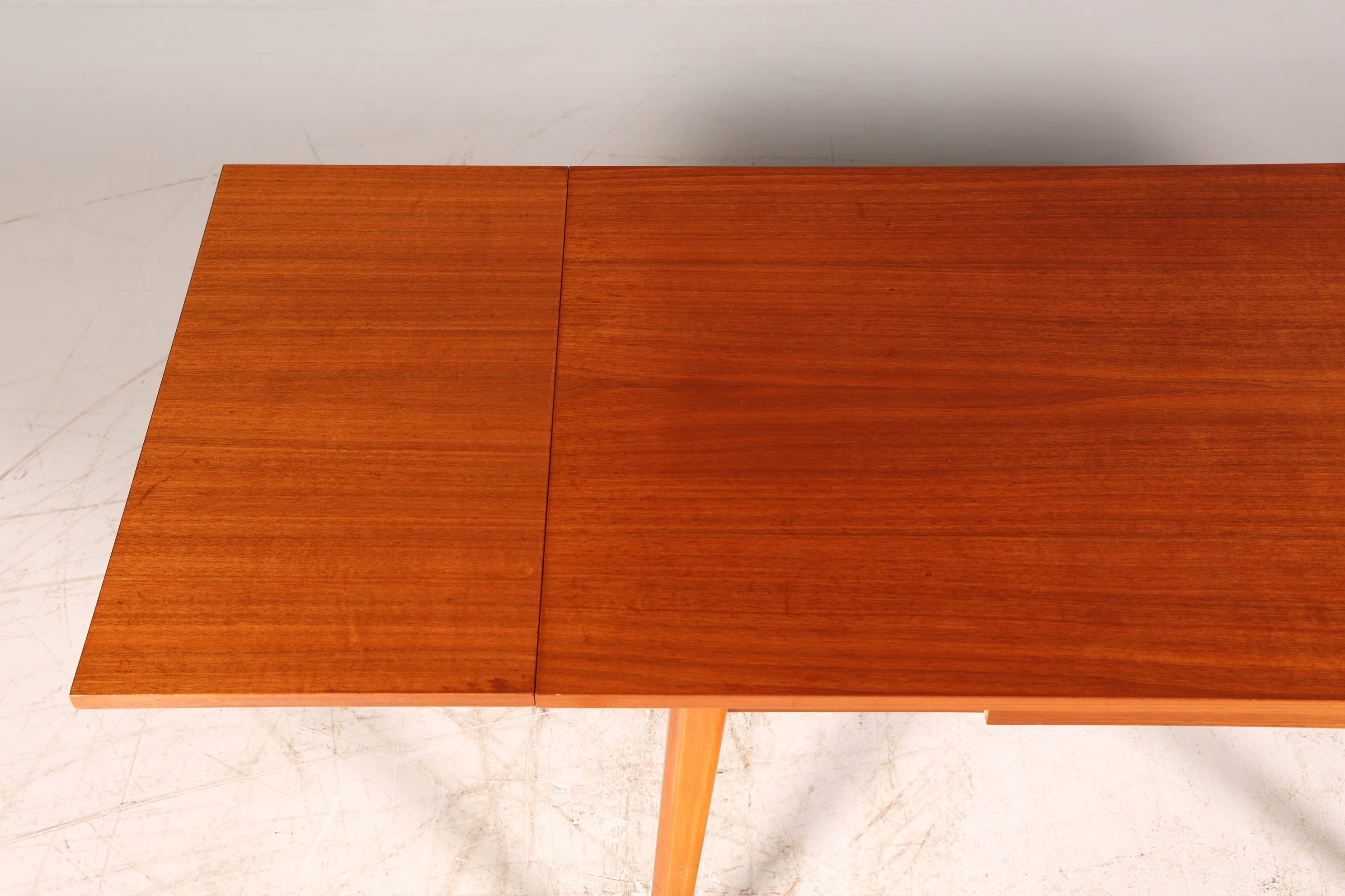 Wunderschöner Mid Century Küchentisch Vintage Tisch ausziehbar höhenverstellbar Esstisch 60s Holz