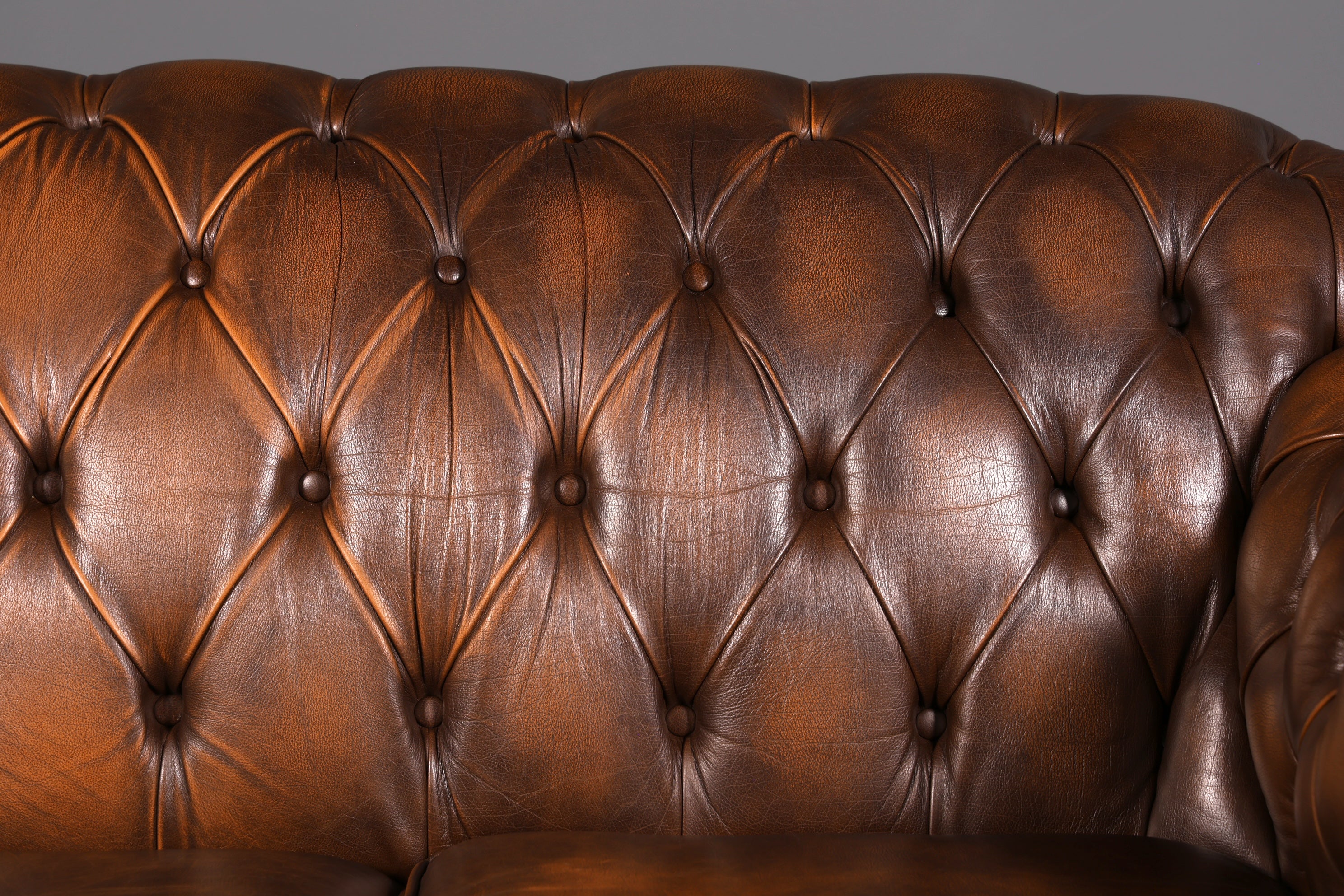 Wunderschöne Original Chesterfield Centurion 2-Sitzer Couch Englisches echt Leder Sofa UK