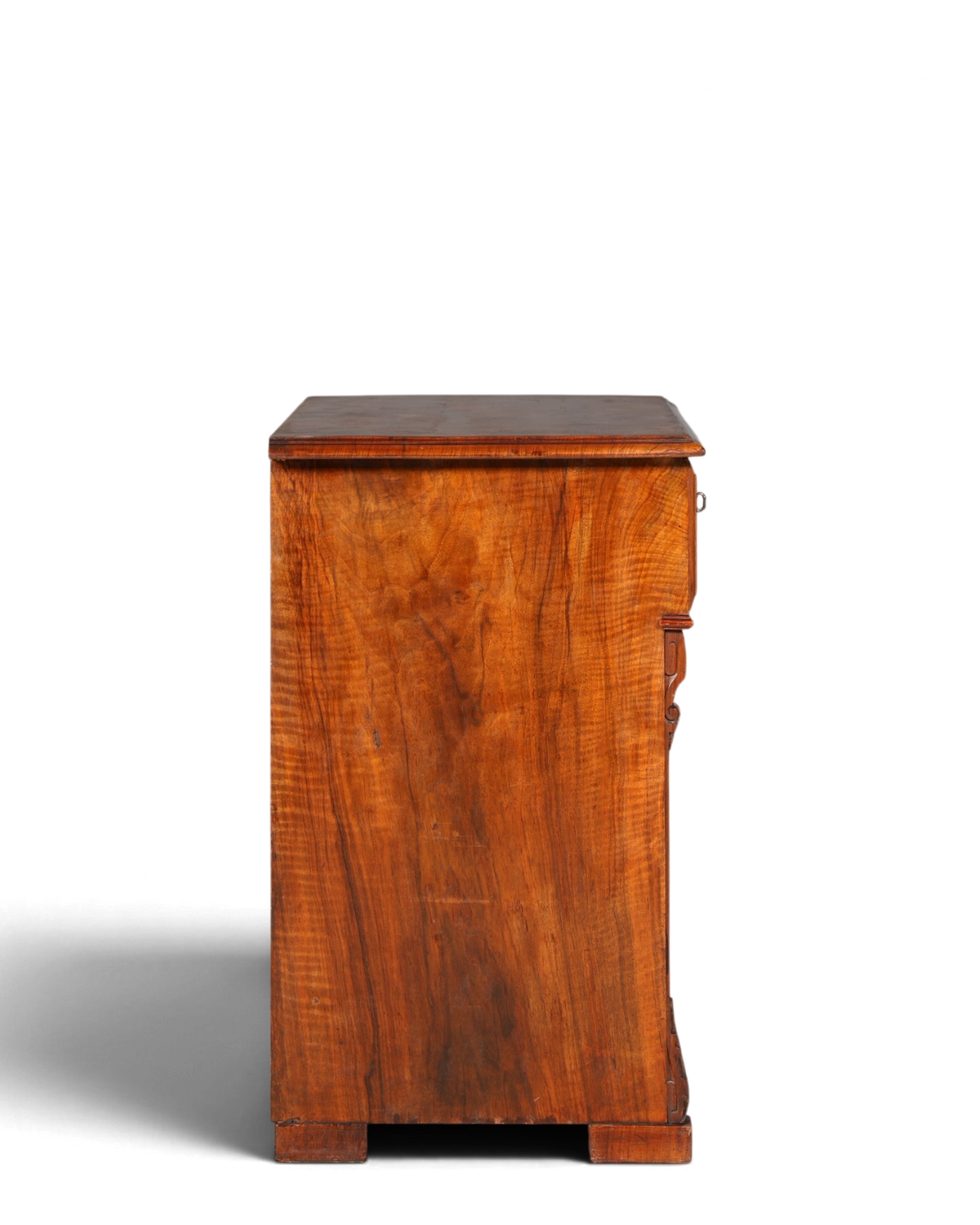 Traumhafte Gründerzeit Kommode Louis Philippe Nussbaum Sideboard um 1880 Antik Schubladenkommode