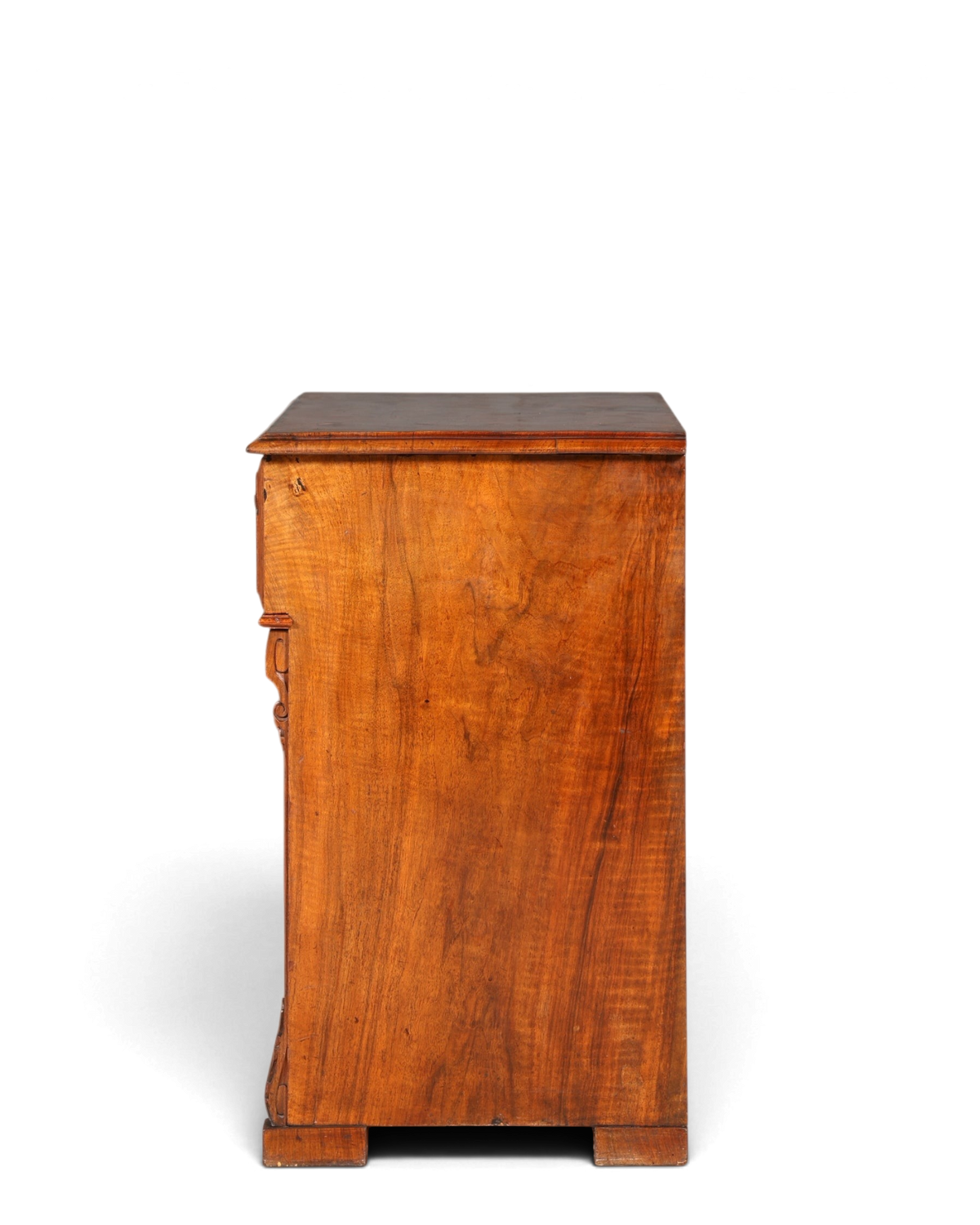 Traumhafte Gründerzeit Kommode Louis Philippe Nussbaum Sideboard um 1880 Antik Schubladenkommode