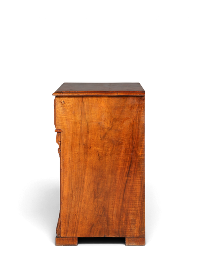 Traumhafte Gründerzeit Kommode Louis Philippe Nussbaum Sideboard um 1880 Antik Schubladenkommode