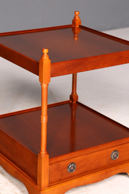 Traumhafter Englischer Beistelltisch Couchtisch Regency Stil Ablagetisch Massivholz