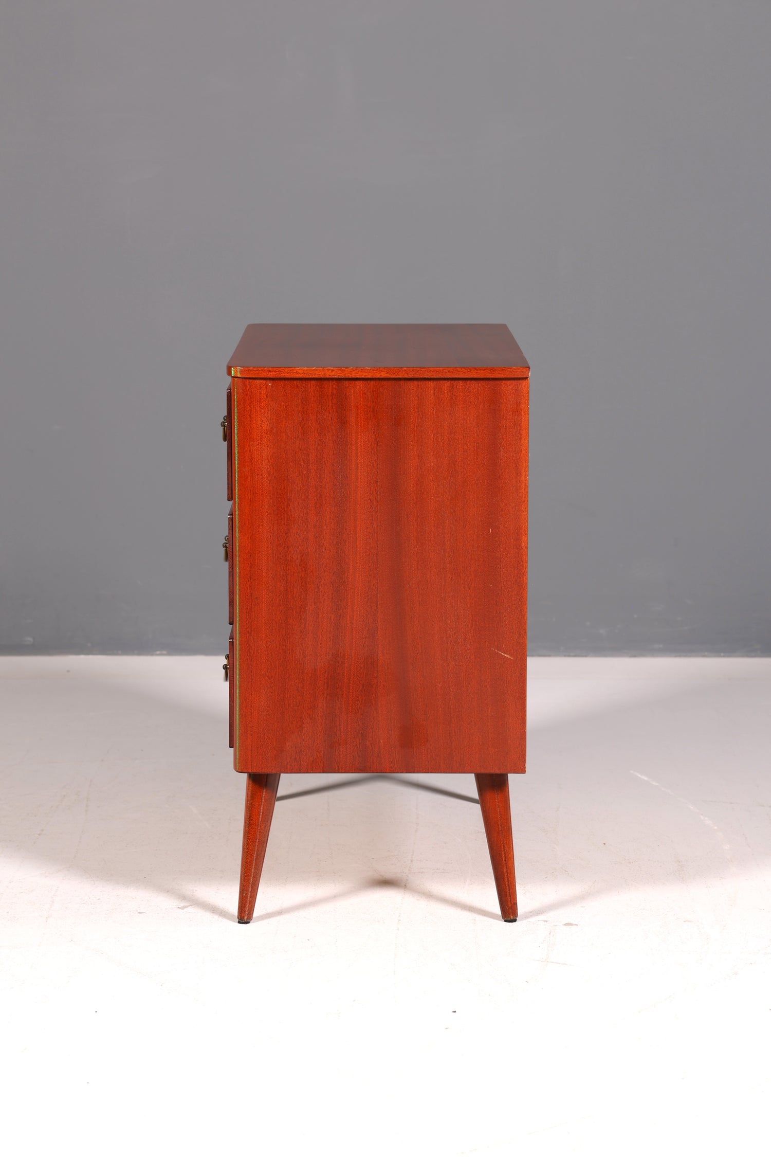 Wunderschöne Mid Century Schubladenkommode Vintage Flurkommode 60s Sideboard Designklassiker Holz