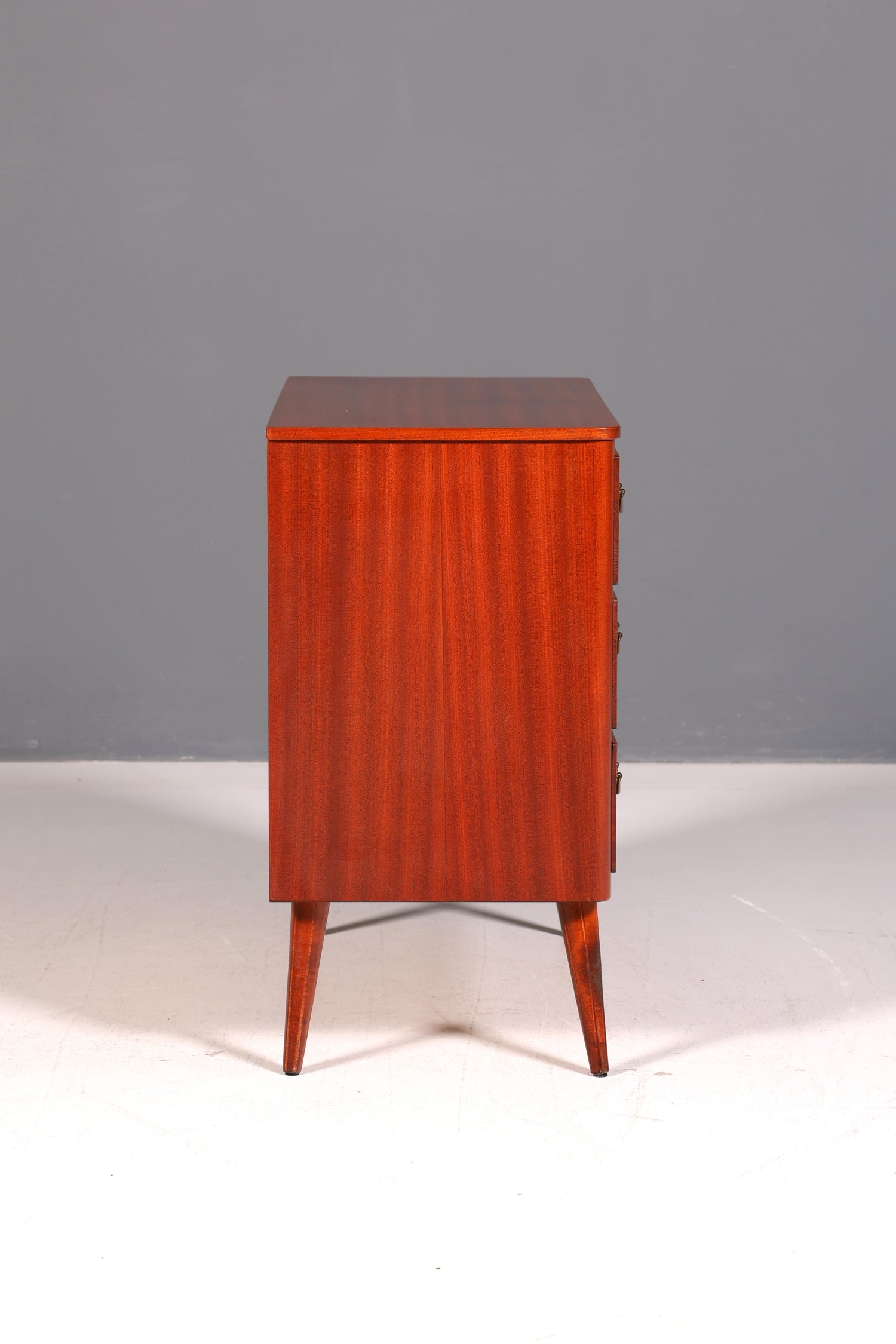 Wunderschöne Mid Century Schubladenkommode Vintage Flurkommode 60s Sideboard Designklassiker Holz