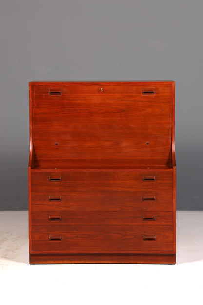 Wunderschöner Børge Mogensen Sekretär Mid Century Teak Vintage Schreibmöbel Kommode Danish Design Secretary