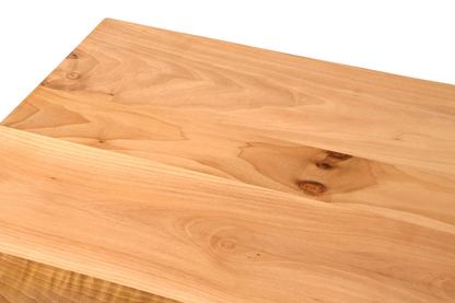 Wunderschöner Nussbaum Tisch 220cm-95cm Esszimmer Tisch Baumkanten Platte massiv Holz Küchentisch