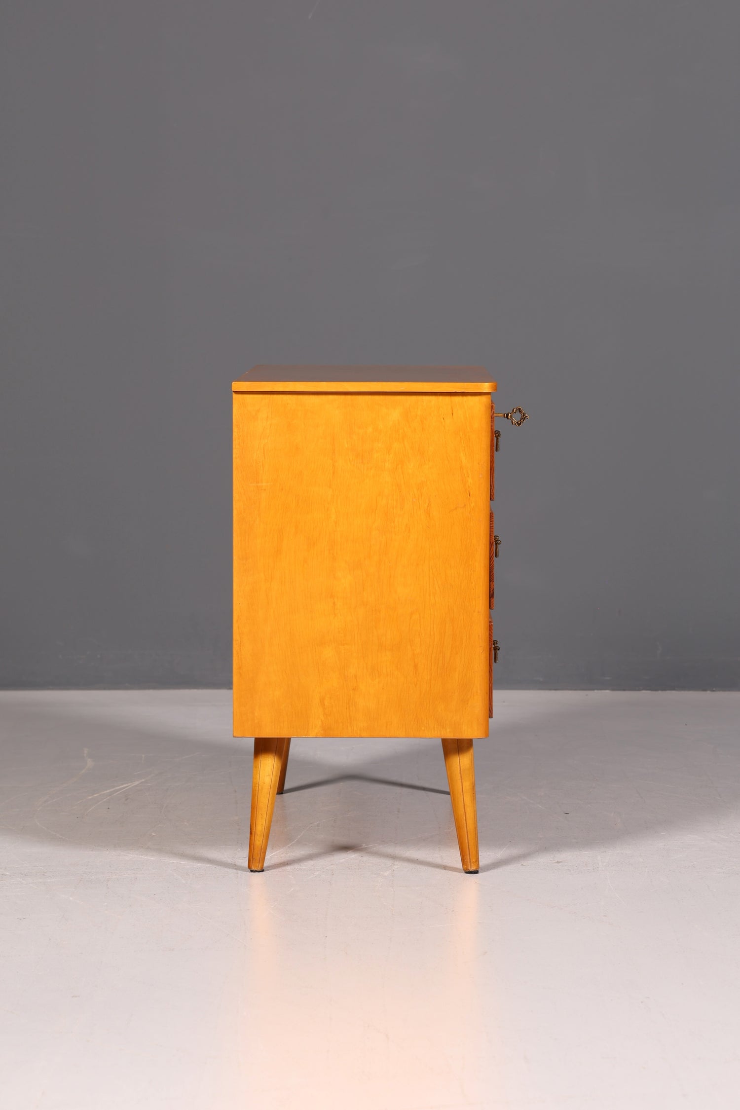 Wunderschöne Mid Century Schubladenkommode Danish Design Vintage Flurkommode 60s Designklassiker