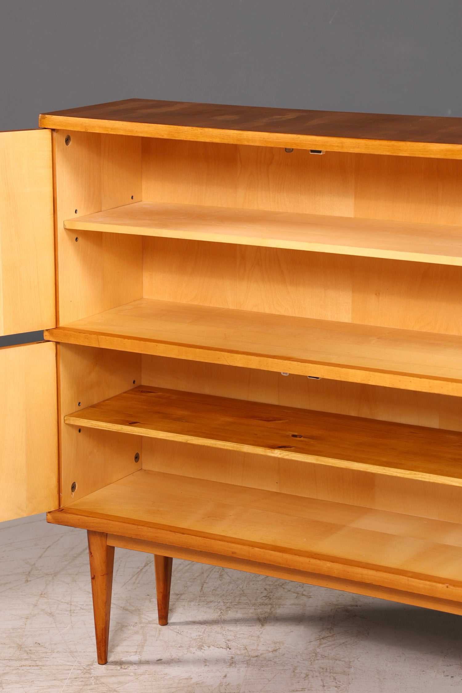MID13 | Dreamlike Mid Century Highboard Retro Display Cabinet 60s Wardrobe Chest of Drawers