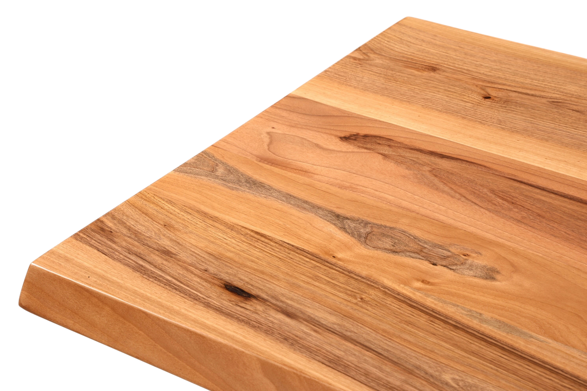 Traumhafter Nussbaum Tisch 220cm-95cm Esszimmer Tisch Baumkanten Platte massiv Holz Küchentisch