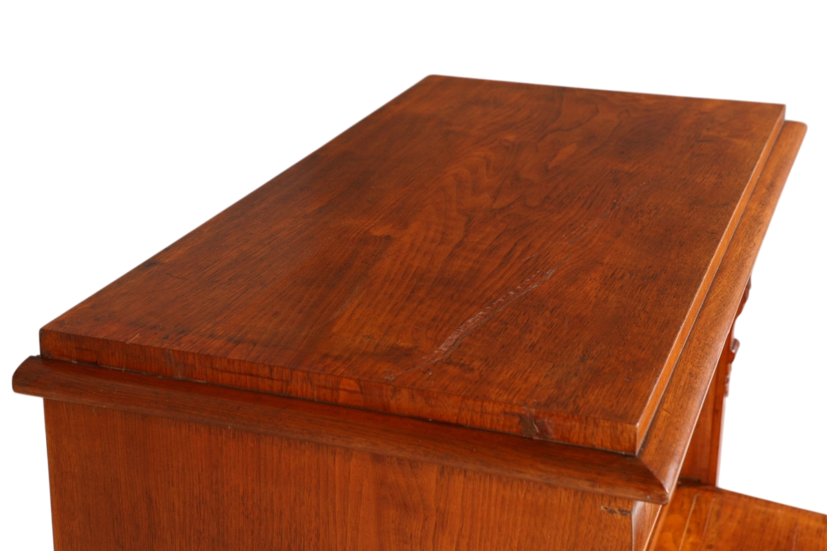 Stilvoller Gründerzeit Sekretär Vertiko Highboard Jugendstil Kommode Schrank um 1880