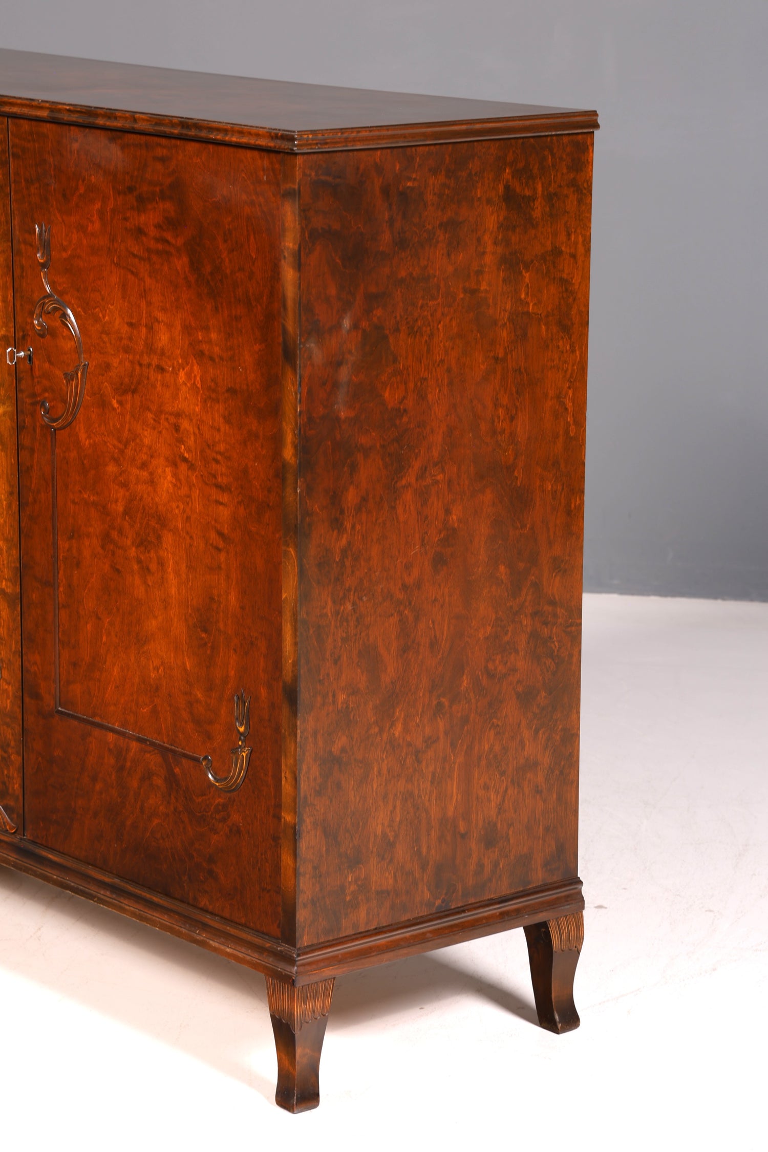Stilvoller Original Art Deco Schrank Vertiko Sideboard Highboard Kommode Antik um 1930