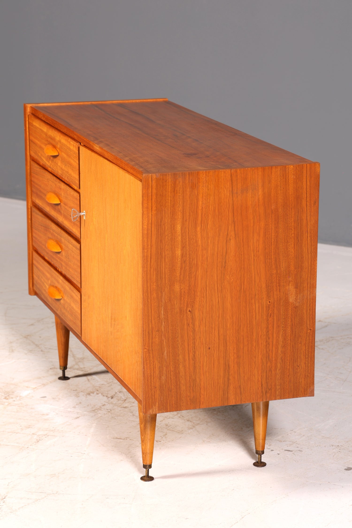 Wunderschönes Mid Century Sideboard Vintage Kommode 60er Schrank Flur Kommode echt Holz