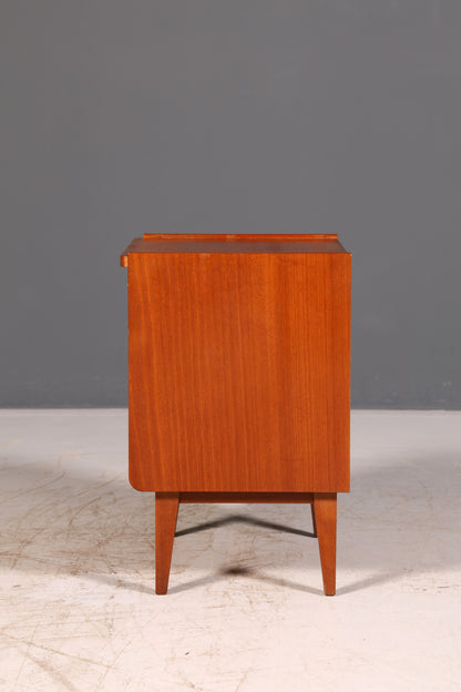 Wunderschöner Mid Century Nachttisch Vintage Danish Design Kommode Beistelltisch Nachtschrank Retro echt Holz 1 von 2