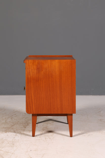 Wunderschöner Mid Century Nachttisch Vintage Danish Design Kommode Beistelltisch Nachtschrank Retro echt Holz 2 von 2