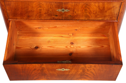 Stilvolle Louis Philippe Kommode Nussbaum Biedermeier Schubladenkommode um 1890