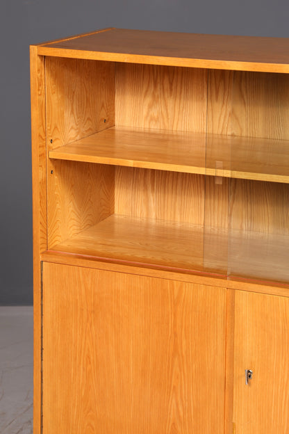 Wunderschöner Original Hellerau Schrank Vitrine Mid Century Regal Franz Ehrlich 602 Vintage Kommode Highboard