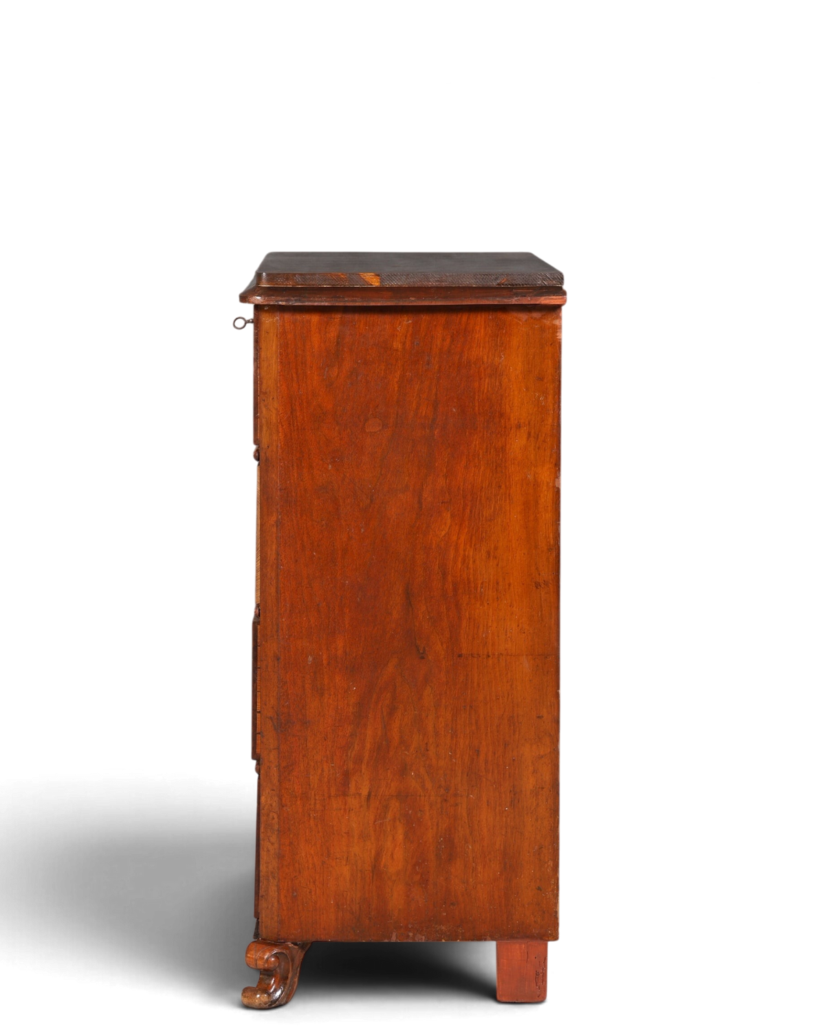 Wunderschöne Louis Philippe Kommode Nussbaum Vertiko Schubladenkommode um 1880