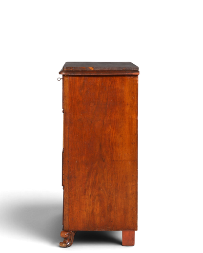 Wunderschöne Louis Philippe Kommode Nussbaum Vertiko Schubladenkommode um 1880