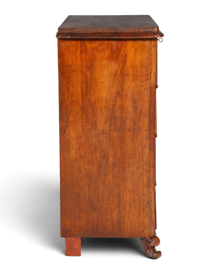 Wunderschöne Louis Philippe Kommode Nussbaum Vertiko Schubladenkommode um 1880