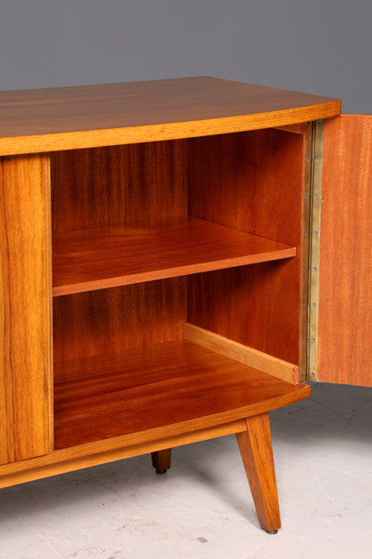 Wunderschönes Mid Century Sideboard Vintage TV Schrank Retro Flur Schrank 60er echt Holz