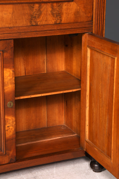 Edler Gründerzeit Sekretär Vertiko Highboard Louis Philippe Kommode Sekretär Schrank um 1880