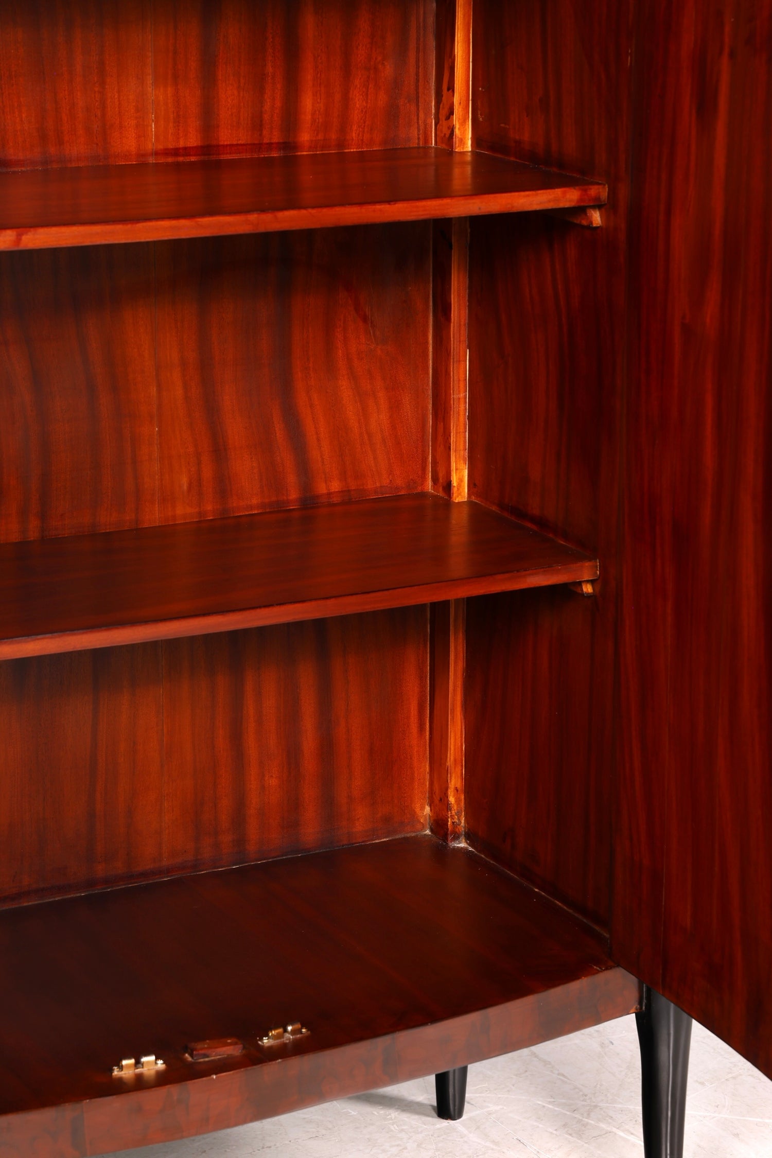 Wunderschönes Art Deco Design Highboard Schrank Kommode Vertiko Sun Cabinet Wäscheschrank