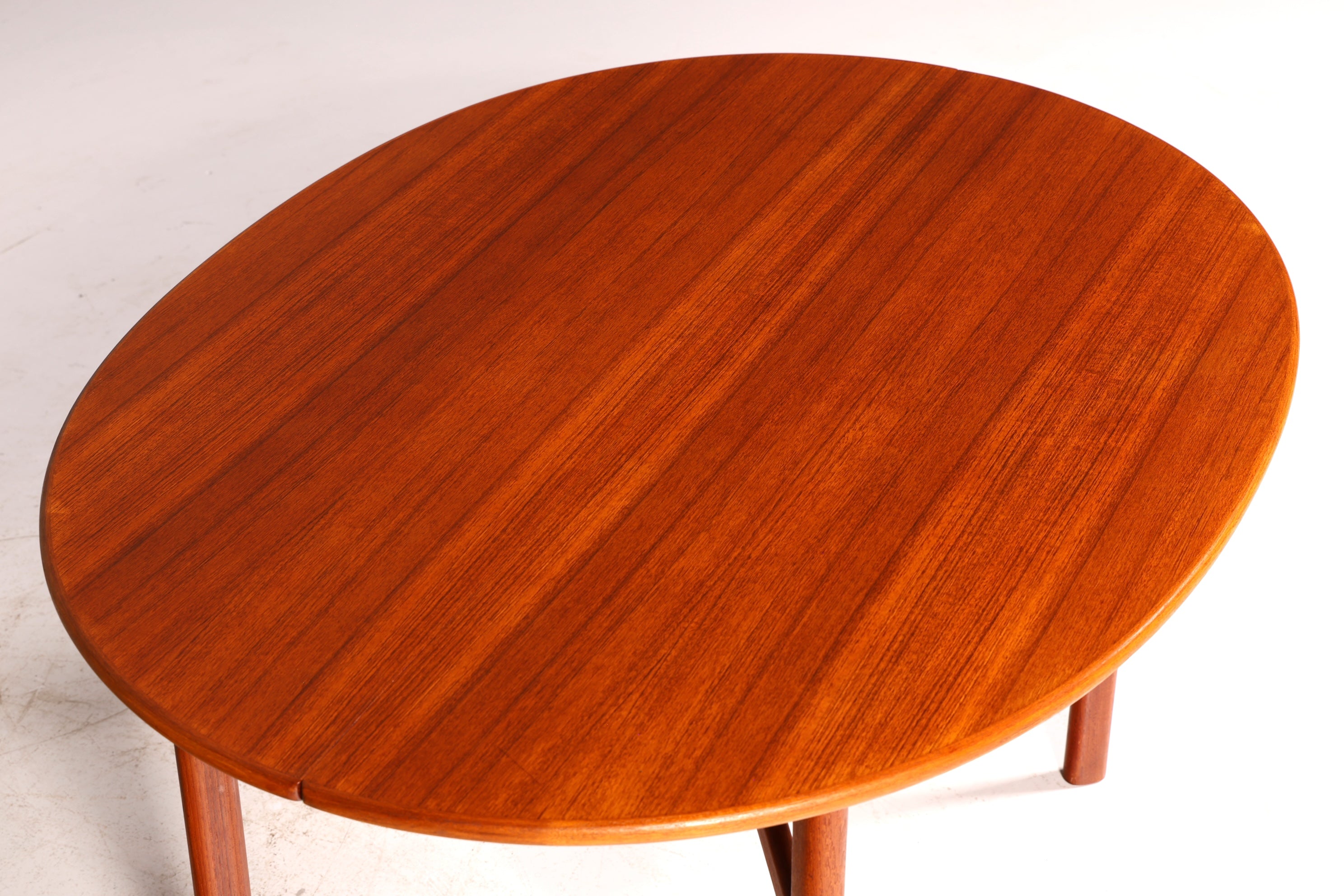 Traumhafter Mid Century Esstisch ausziehbar Danish Design Teak Holz Küchentisch Esszimmer Tisch