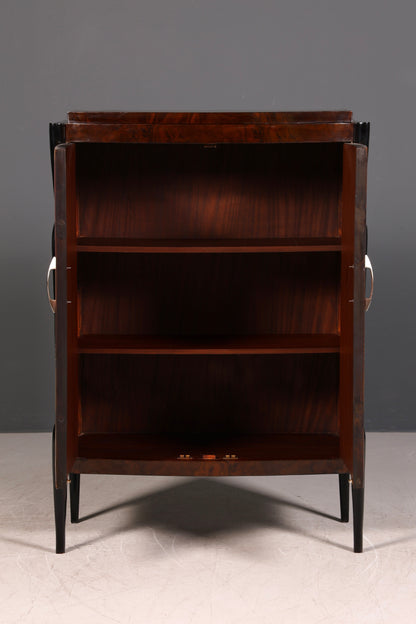 Stilvolles Art Deco Stil Highboard Schrank Kommode Vertiko Sun Cabinet Wäscheschrank