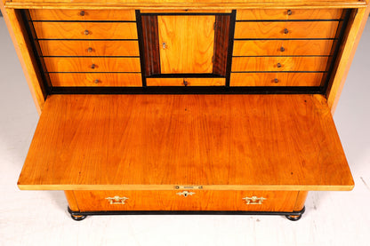 Wunderschöner Antiker Biedermeier Sekretär um 1880 Gründerzeit Echt Holz Schreibsekretär Antik