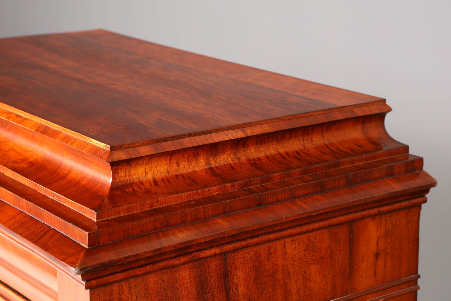 Beeindruckender Biedermeier Sekretär Louis Philippe Vertiko Antik Kommode Schreibkommode Office Desk