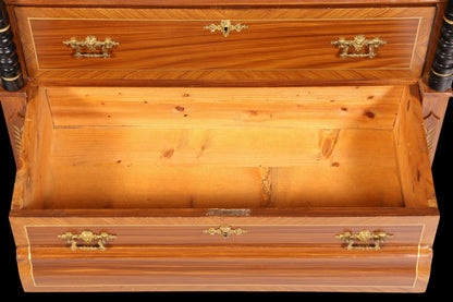 Traumhafter Gründerzeit Sekretär Vertiko Highboard Louis Philippe Kommode um 1880
