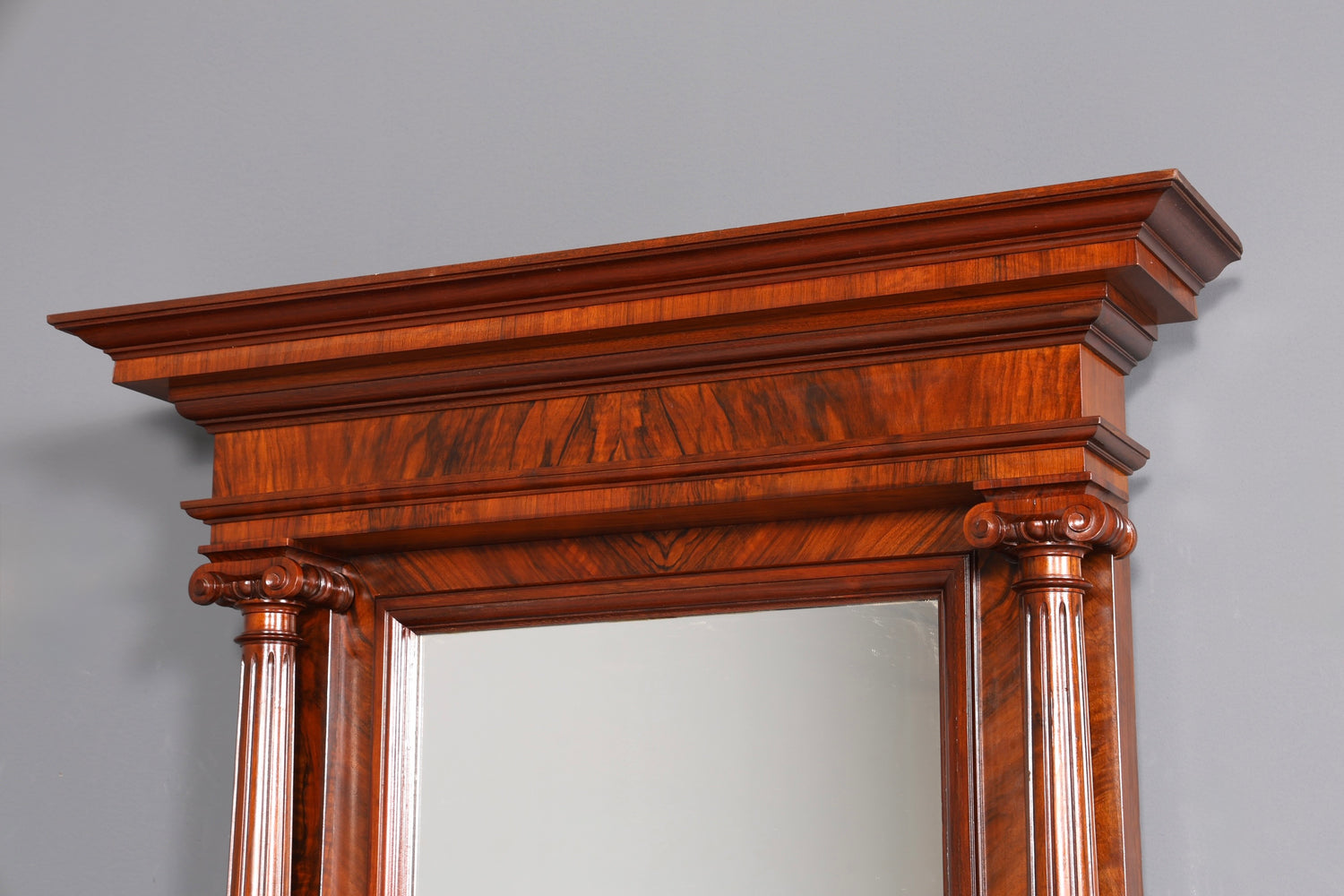 Wunderschöne Gründerzeit Konsole mit Spiegelaufsatz Ablage um 1880 Antik Flur Spiegel Trimeau