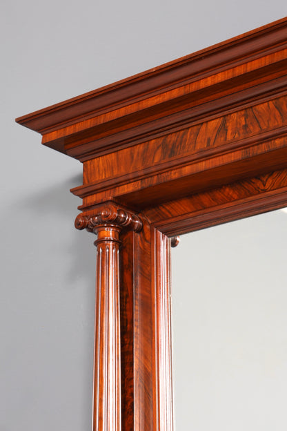 Wunderschöne Gründerzeit Konsole mit Spiegelaufsatz Ablage um 1880 Antik Flur Spiegel Trimeau