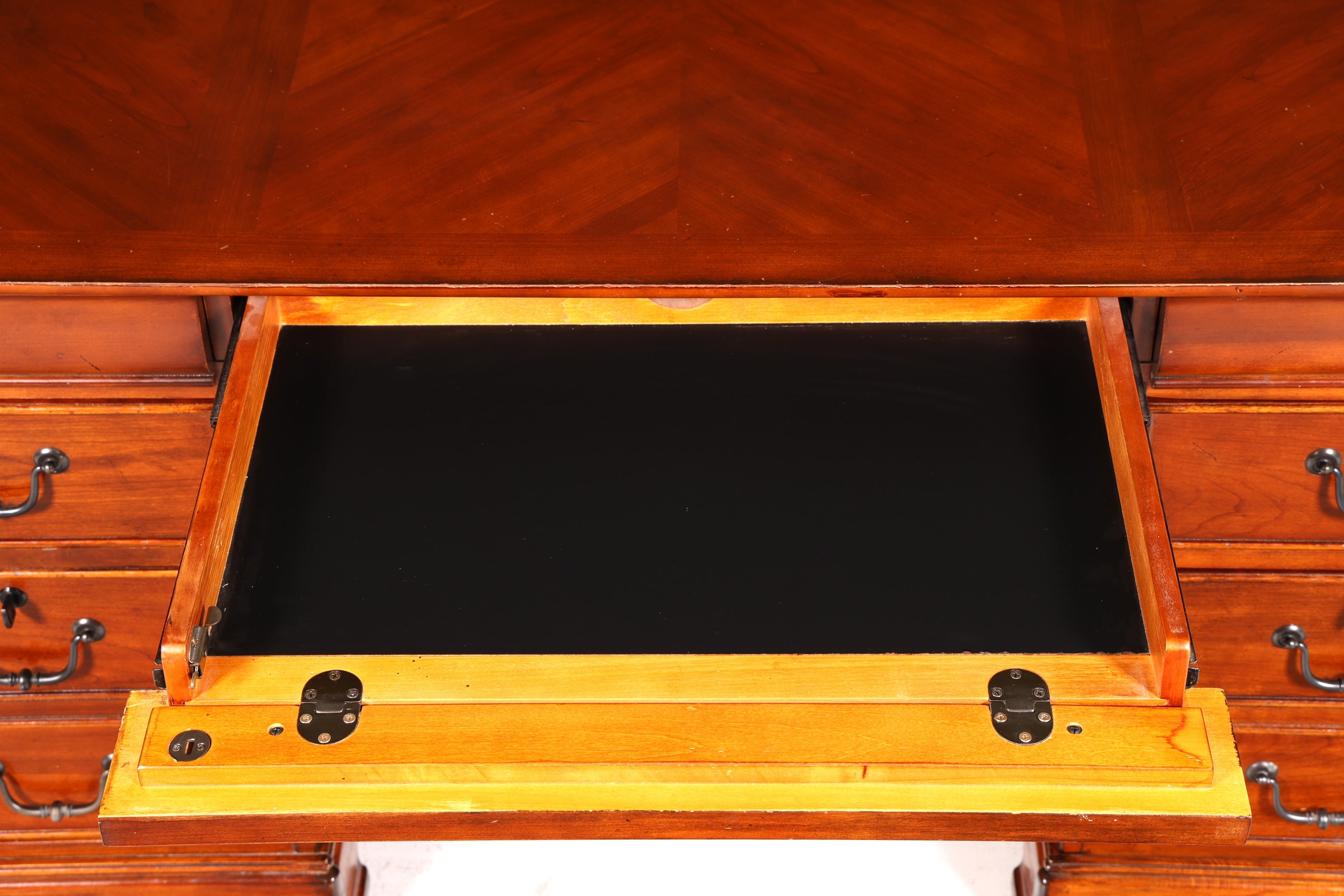 Wunderschöner Englischer Schreibtisch Liberty Furniture  Bürotisch Antik Office Desk