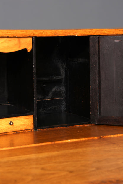 Original Barock Sekretär um 1800 Kommode Antik massiv Holz Schreibtisch Schreibkommode